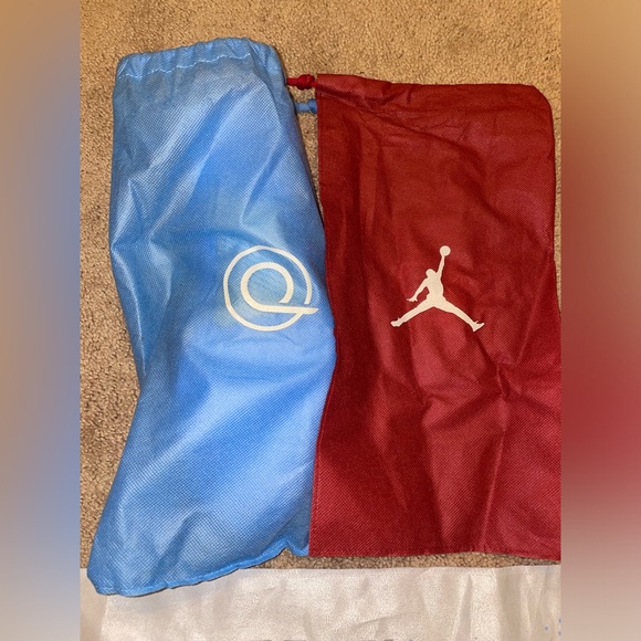 Air Jordan “Be quick” Carbon fiber insoles blue w/dust bags - Picture 5 of 7